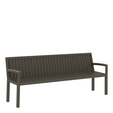 KOKO II BENCH WITH ARMS 214 by JANUS et Cie - view 3