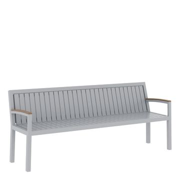 KOKO II BENCH WITH ARMS 214 by JANUS et Cie - view 2