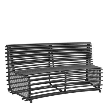 RIO BENCH CONCAVE 169 by JANUS et Cie - view 2