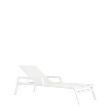 TRIG CHAISE LOUNGE WITH ARMS by JANUS et Cie - view 3