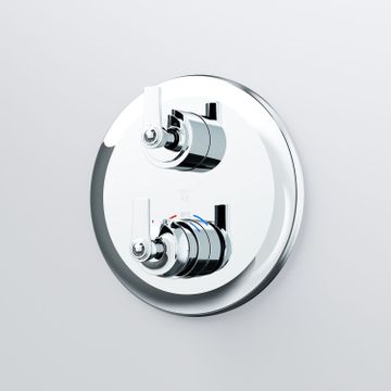 Serie 350 Fertigmontageset für Unterputzthermostat mit 2-Wege-Umsteller by Steinberg