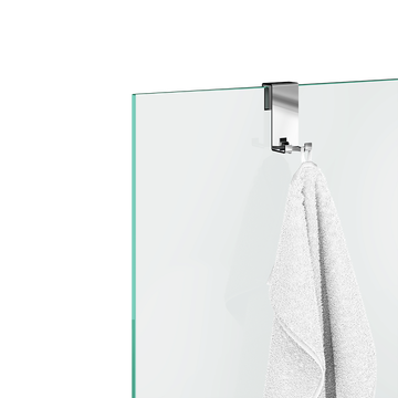 DH 2 Hook for shower enclosure by DECOR WALTHER - view 2