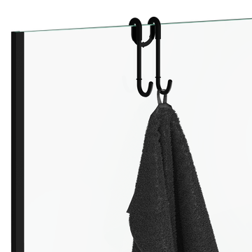 DH 1 Hook for shower enclosure by DECOR WALTHER - view 2