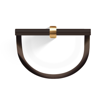 CENTURY HTR Towel ring by DECOR WALTHER - view 3