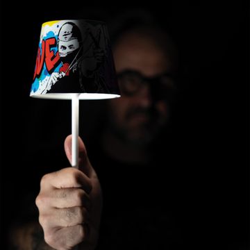 Poldina "Mr. Savethewall x Zafferano" table lamp by Zafferano - view 3