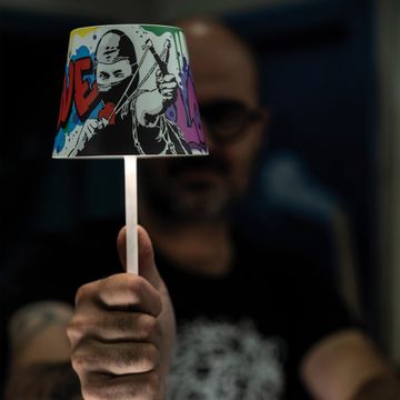 Poldina "Mr. Savethewall x Zafferano" table lamp by Zafferano - view 5