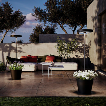 Poldina Reverso Solar L RF floor lamp by Zafferano - view 6