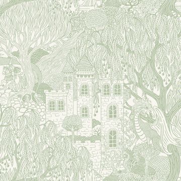 Kingdom of the Willow 8144 by Borastapeter - view 2