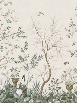 Magnolia Garden 9585W by Borastapeter - view 2