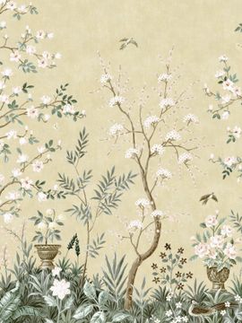 Magnolia Garden 9588W by Borastapeter - view 2
