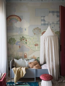 Cottage Patchwork 9867W by Borastapeter - view 5