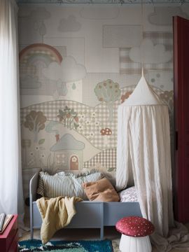 Cottage Patchwork 9868W by Borastapeter - view 5