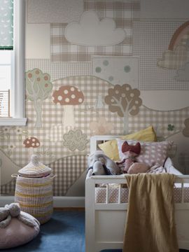 Cottage Patchwork 9868W by Borastapeter - view 3
