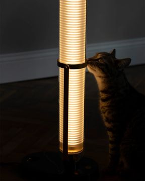LA LAMPE FRECHIN - LED glass, aluminium and marble table lamp by DCWéditions - view 6