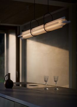 NL12 - Borosilicate glass pendant lamp by DCWéditions - view 7