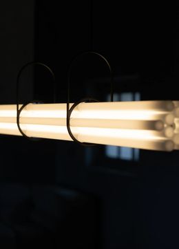 NL12 - Borosilicate glass pendant lamp by DCWéditions - view 8