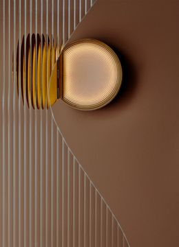 POUDRIER - LED dimmable aluminium wall light by DCWéditions - view 8