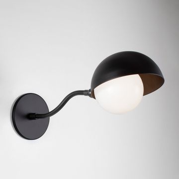 Noor Curve Sconce by Cedar & Moss - view 9