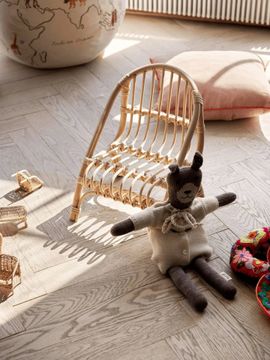 Kuku Doll Bed & Doll Chair - Natural - Gift Set by Ferm Living - view 6