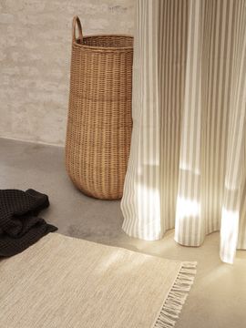 Braided Laundry Basket - Natural by Ferm Living - view 3