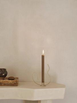 Valse Candle Holder - Low - Cashmere & Pure Candles - Set of 4 - Roseate Blend -  Gift Set by Ferm Living - view 4