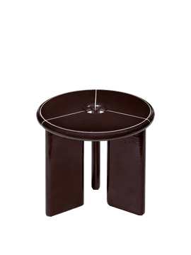 Deya Side Table - Chestnut Brown by Ferm Living - view 9