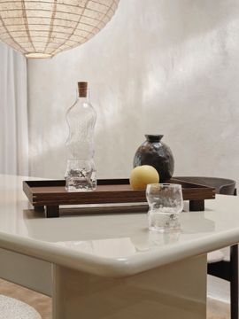 Bon Wooden Tray - Large & Small Gift Set - Smoked Oak by Ferm Living - view 5