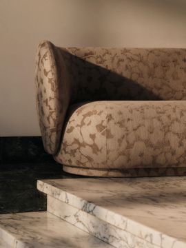 Rico Sofa 2-seater - Cilla - Taupe by Ferm Living - view 8