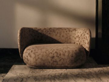 Rico Sofa 2-seater - Cilla - Taupe by Ferm Living - view 6