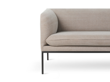 Turn Sofa 3-seater - Cotton Linen - Natural by Ferm Living - view 3