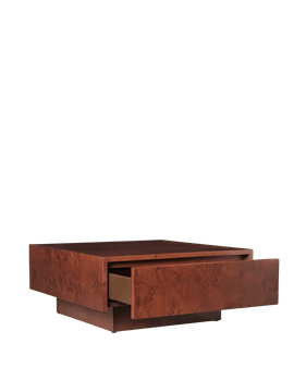 Burl Storage Coffee Table - Dark Stained Burl by Ferm Living - view 8