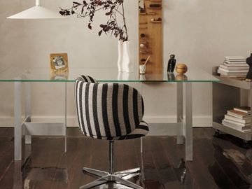 Lager Dining Table - 200 x 90 - Glass/Aluminium by Ferm Living - view 7