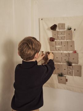 Pine Christmas Calendar - Mini - Natural by Ferm Living - view 5