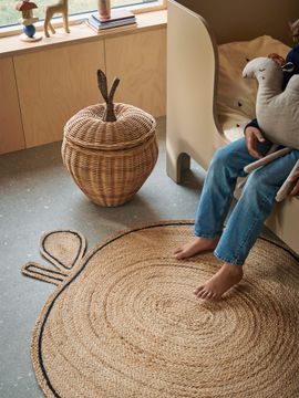 Small & Large Apple Braided Storage Gift Set by Ferm Living - view 5