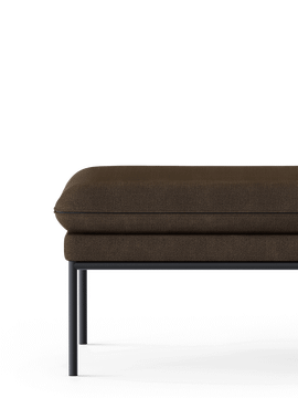 Turn Pouf - Hallingdal - Dark Brown by Ferm Living - view 7