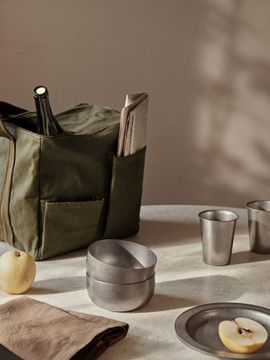 Tumbled Cup, Bowl & Plate Gift Set by Ferm Living - view 6