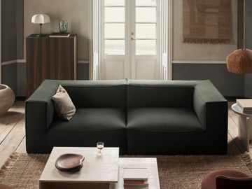 Catena Sofa Armrest Left L400 - Grain - Dark Green by Ferm Living - view 4