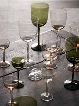 Host Liqueur Glasses - Set of 4 - Moss Green by Ferm Living - view 3