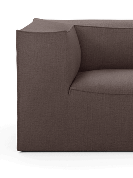Catena Sofa Armrest Left L400 - Hot Madison - Brown by Ferm Living - view 3