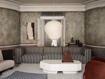 Catena Sofa Center L100 - Louisiana - Sand/Black by Ferm Living - view 4