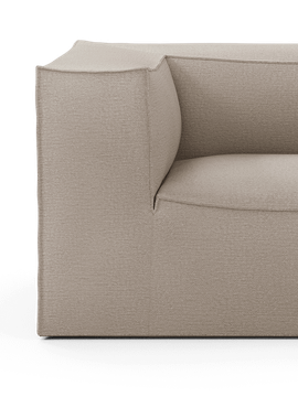 Catena Sofa Armrest Left L400 - Cotton Linen - Natural by Ferm Living - view 3
