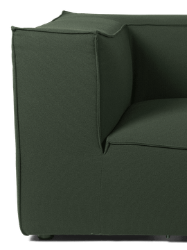 Catena Sofa Armrest Left L400 - Grain - Dark Green by Ferm Living - view 5