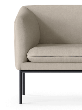 Turn 1-Seater - Hot Madison - Sand by Ferm Living - view 3