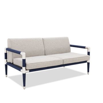 Marina 2 Seat Sofa - Blue by Indian Ocean - view 3