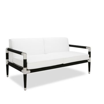 Marina 2 Seat Sofa - Black Rope by Indian Ocean - view 8
