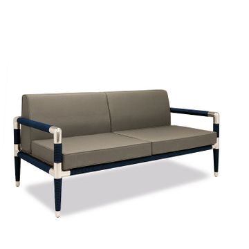 Marina 2 Seat Sofa - Blue by Indian Ocean - view 6