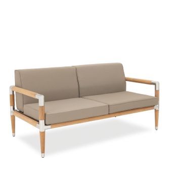 Marina Teak 2 Seat Sofa by Indian Ocean - view 4
