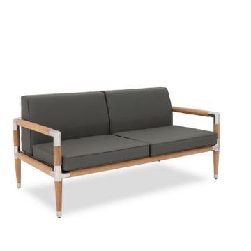 Marina Teak 2 Seat Sofa by Indian Ocean - view 5