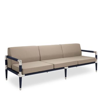 Marina 3 Seat Sofa - Blue by Indian Ocean - view 3