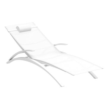 O-Zon 195 Powder-coated Lounger by Indian Ocean - view 3
